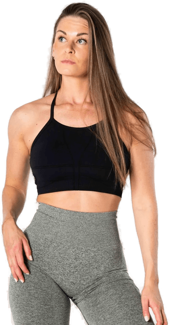 Relode Dam Echo Top - Svart - S