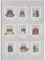 Kunskapstavlan My Feelings 30x40 cm