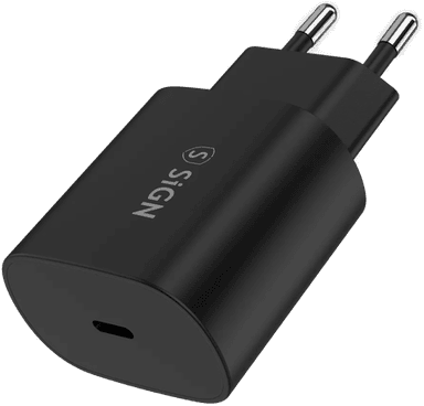 Sign USB-C hurtiglader 25W