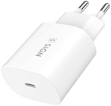 Sign USB-C Hurtiglader 25W