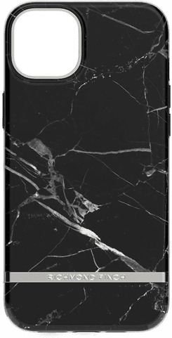 Richmond&Finch iPhone 14 Plus Deksel - Svart Marmor