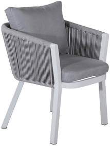 Venture Home Virya Matstol Hvit/Grå