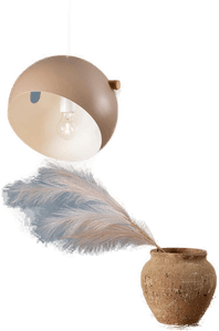 Venture Home Taklampe Todd Beige