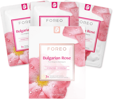 FOREO Farm To Face Bulgarian Rose Sheet Mask