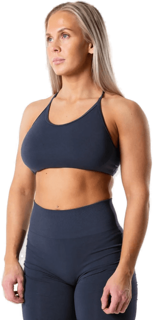 Relode Dam Prime Seamless Top - Dusty Blue - S