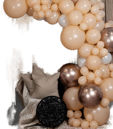 Ballongkungen Ballongbue Kit Gold Blush/Roségull