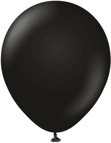 Ballongkungen Svarte Ballonger 25-pakning