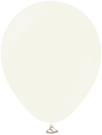 Ballongkungen Mini Retro White 100-pakning