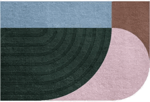 Layered Follow The Trace dørmatte 60 x 90 cm