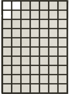 Layered Avenue Checked Bone 180 x 270 cm