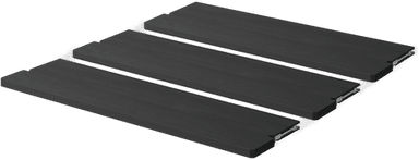 Massproductions Gridlock Shelf W800 - Svart Eik