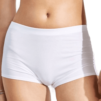 Bread & Boxers Boxer Panty Hvit