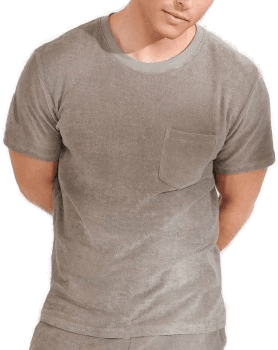 Bread & Boxers Terry T-Shirt Grønn