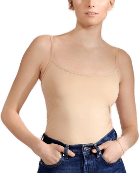 Bread & Boxers Singlet Beige