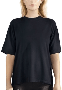 Bread & Boxers Soft Fiber T-Shirt Svart