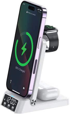 Sign 3-in-1 Trådløs Ladestativ 15W