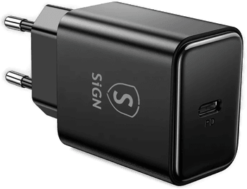Sign USB-C PD Lader 20W