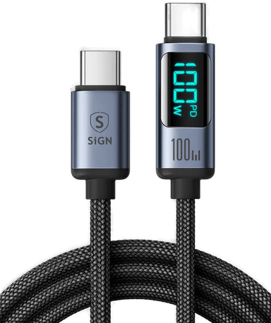 Sign USB-C til USB-C-kabel 100 W 2 m