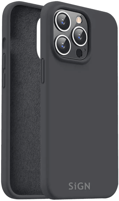 Sign Silikondeksel til iPhone 15 Pro - Svart