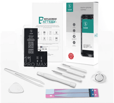 Sign batteribyttesett – iPhone 11 Pro Max