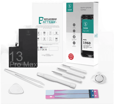 Sign batteribyttesett – iPhone 13 Pro Max