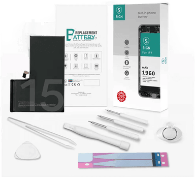 Sign batteribyttesett – iPhone 15