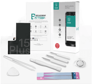Sign batteribyttesett – iPhone 15 pluss