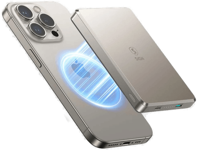 Sign Ultratynn Magnetisk Powerbank 10000mAh
