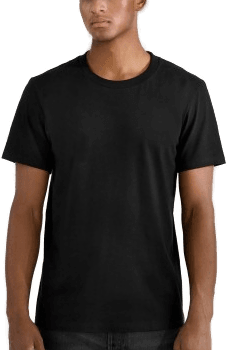 Bread & Boxers Light Weight Tee Svart