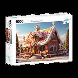 Adlibris Puslespill pepperkakehus 1000 brikker