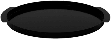 Cooee Design serveringsbrikke rund Ø35 cm Black