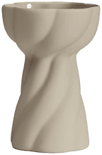 Cooee Design Twist Bulb Vase Sand