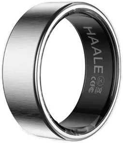 Haale II Smart Ring 12 (børstet sølv)
