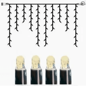 Star Trading LED istapp 100 lys 2x1m