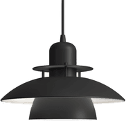 Belid Primus IV Pendel Ø28 Mattsvart