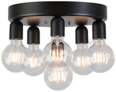 Belid Regal Ceiling 6 D320 Svart