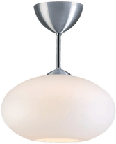 Belid Bullo Ceiling D270 Aluminium/Opalglass