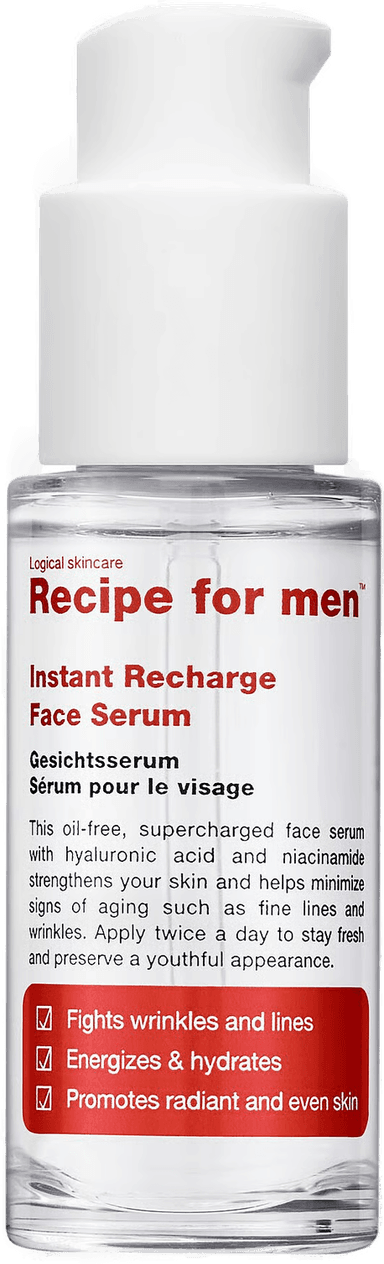 Recipe For Men Instant Recharge Face Serum 30 ml
