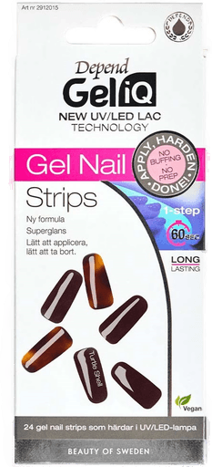 Depend Gel iQ Gel Nail Strips Turtle Shell