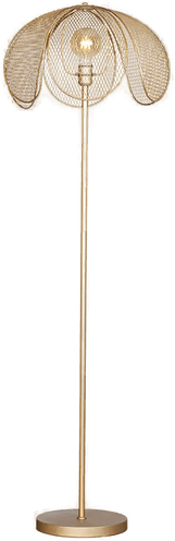 By Rydéns Daisy gulvlampe matt gull