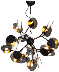 By Rydéns Turno taklampe Ø80cm Svart