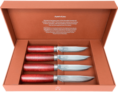 Morakniv Classic Steak Knife 4-stk.