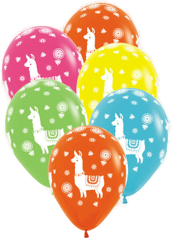 Buttericks Leco Ballonger Lama 6-pakning