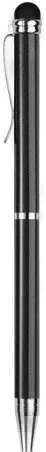 Kulepenn Burde m/stylus metallic sort