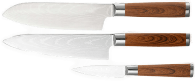 Dorre Yari knivsett 3 kniver
