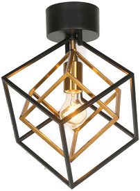 Aneta Lighting Plafond Cubes krom