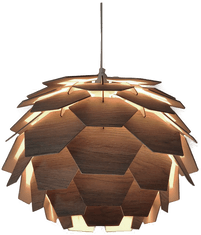 Aneta Lighting Taklampe Carpatica Brun