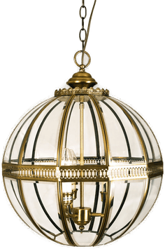 Aneta Lighting Taklampe Tsar Messing