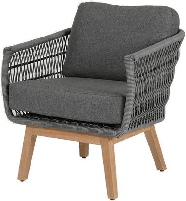 Brafab Kenton lenestol grå