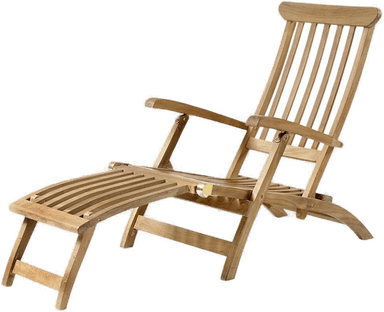 Brafab Jackson dekkstol natur teak